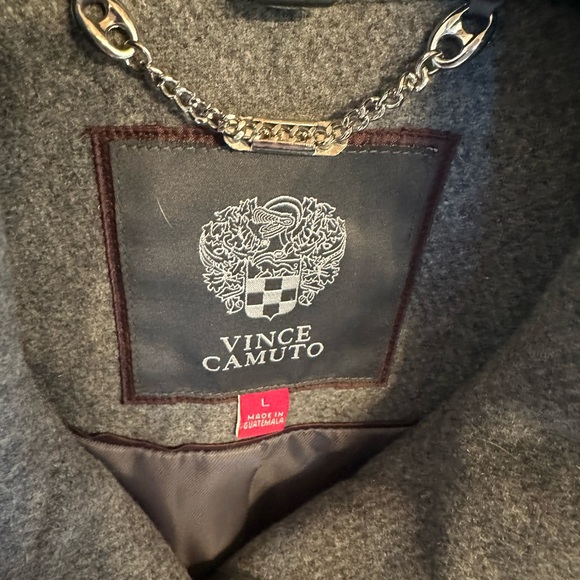 GORGEOUS Vince Camuto 3/4 length wool coat, size L - Picture 5 of 12